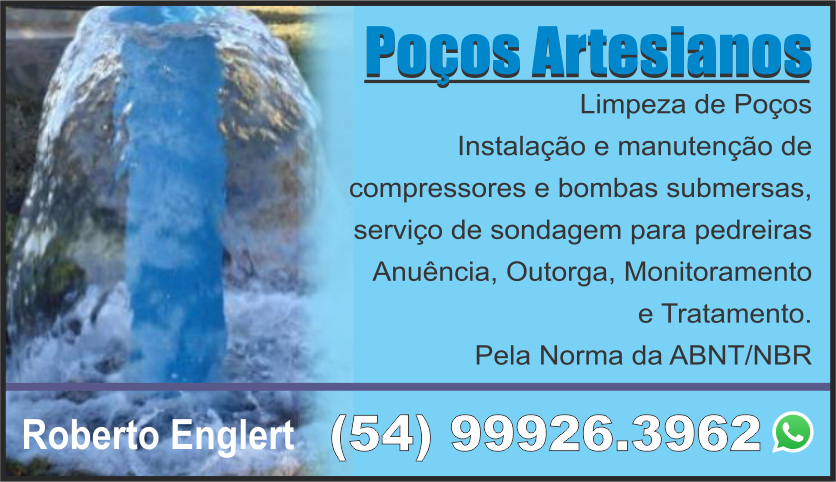 Roberto Englert Poços Artesianos