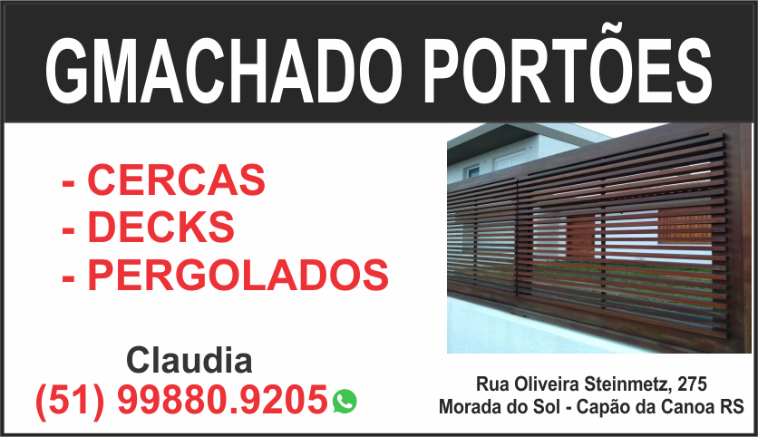 GMachado Portões