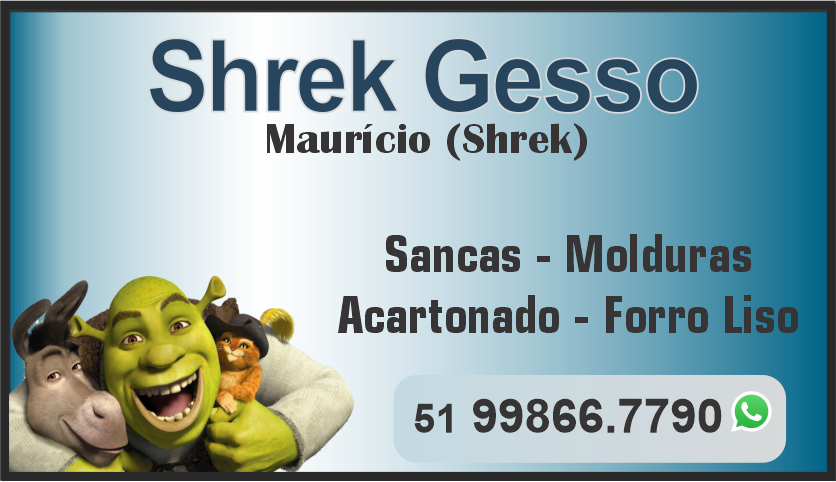 Shrek Gesso
